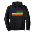 Lgbtq Flag Gay Pride Month Hoodie - Aesthetic Graphic for Adults