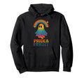 Pride Fright Boho Rainbow Ghost Lgbtq Hoodie - Streetwear Style Men Women