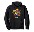 Lgbtq Rainbow Pride Parade Kawaii Cartoon Hoodie - Graphic Print for Adults