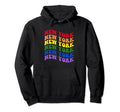 New York Gay Pride Rainbow Lgbt Lgbtq Hoodie - Trendy Graphic for Adults