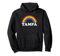 Tampa Rainbow Lgbtq Gay Pride Lesbians Hoodie - Minimalist Print Men Women