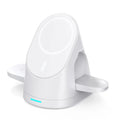 Magnetic wireless charger vertical three in one wireless charging stand suitable for Apple phones headphones and watcheser