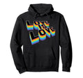 Lgbtq Rainbow Love Is Gay Pride Equality Hoodie - Novelty Apparel Unisex