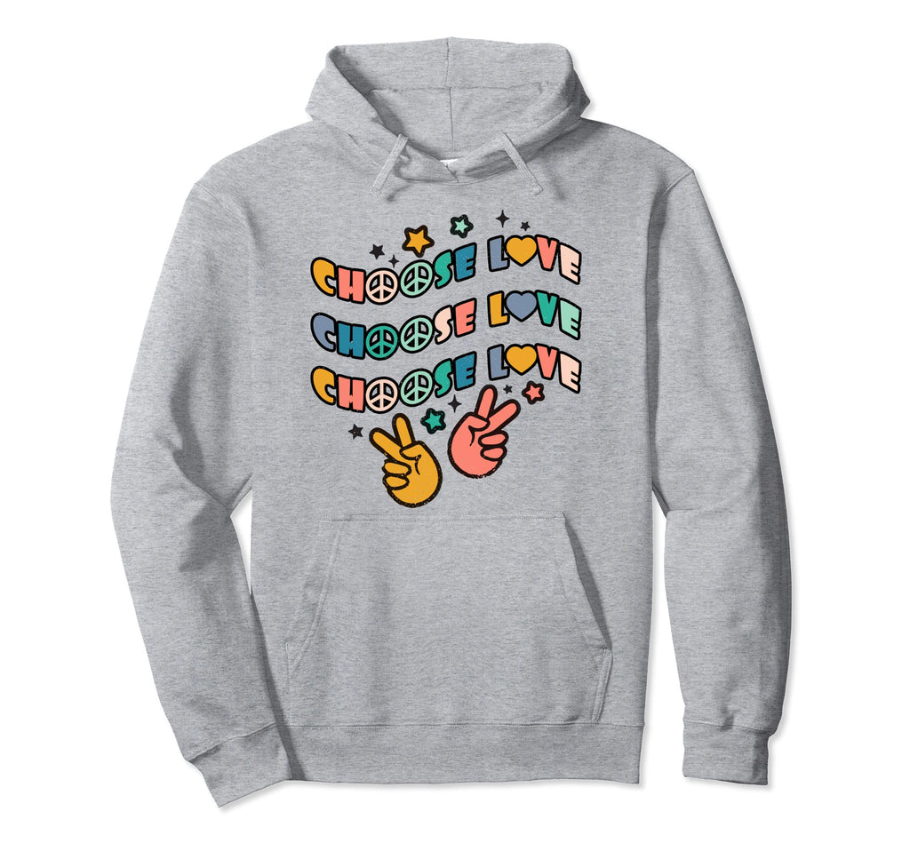 Lgbtq Choose Love Gay Pride Pride Hoodie - Novelty Apparel for Adults