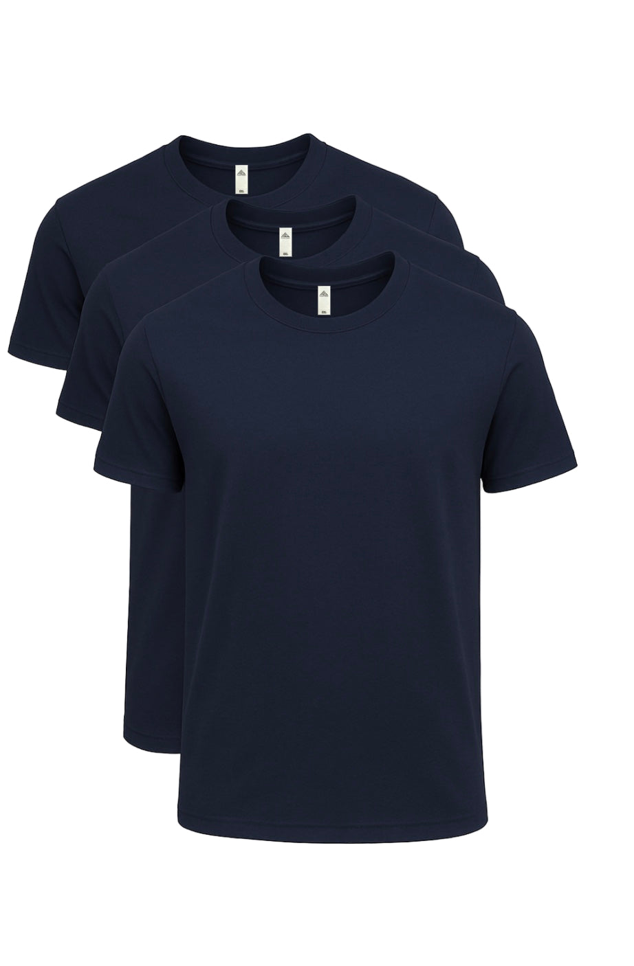 Blankify--3 pack Extra Soft Medium Weight Short Sleeve T-Shirts