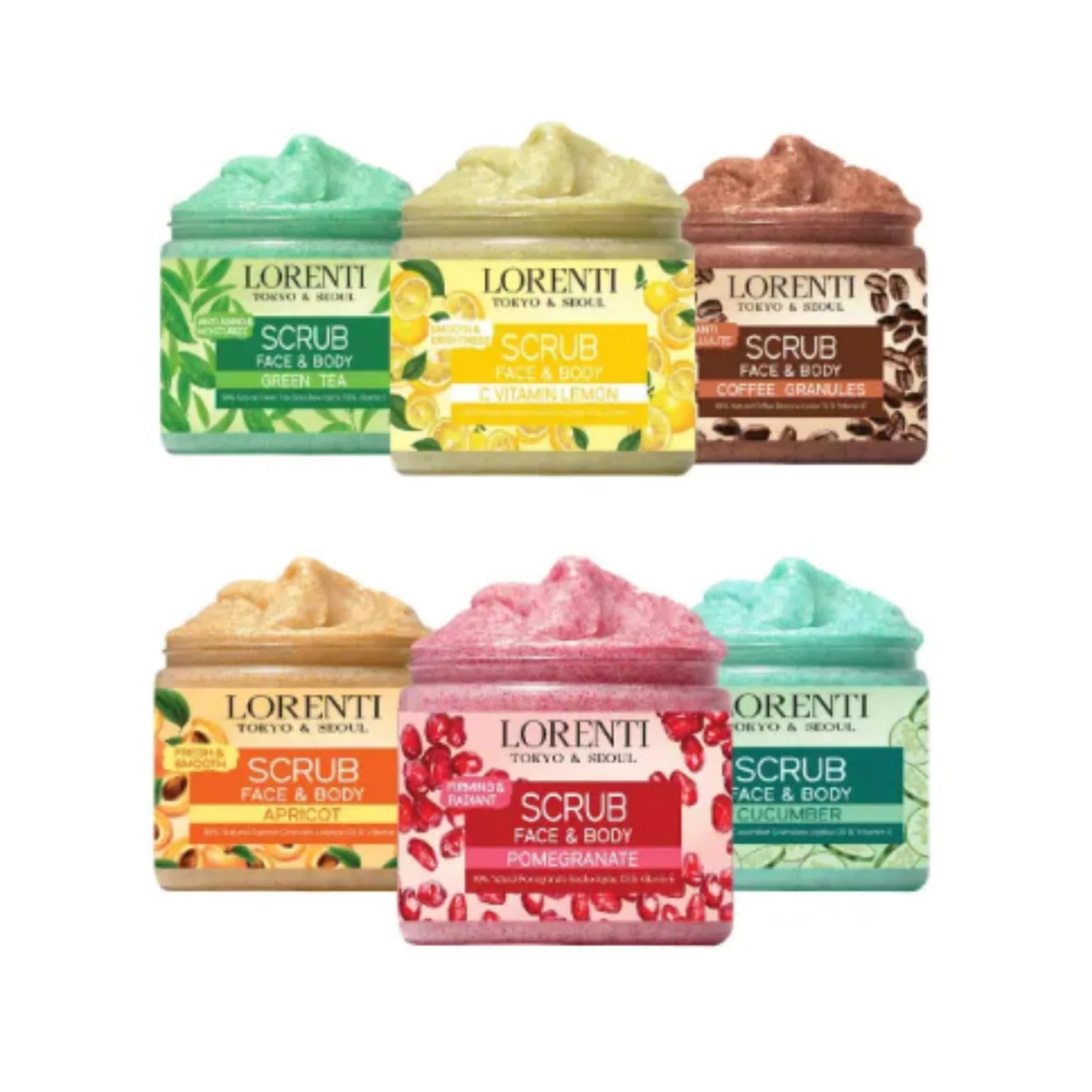 Lorenti Face & Body Scrub 500ml