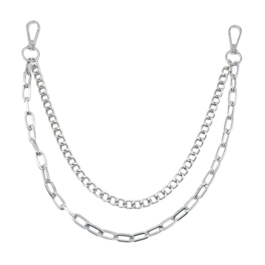 Hip Hop Metal Chain Multi-layer Waist Chain