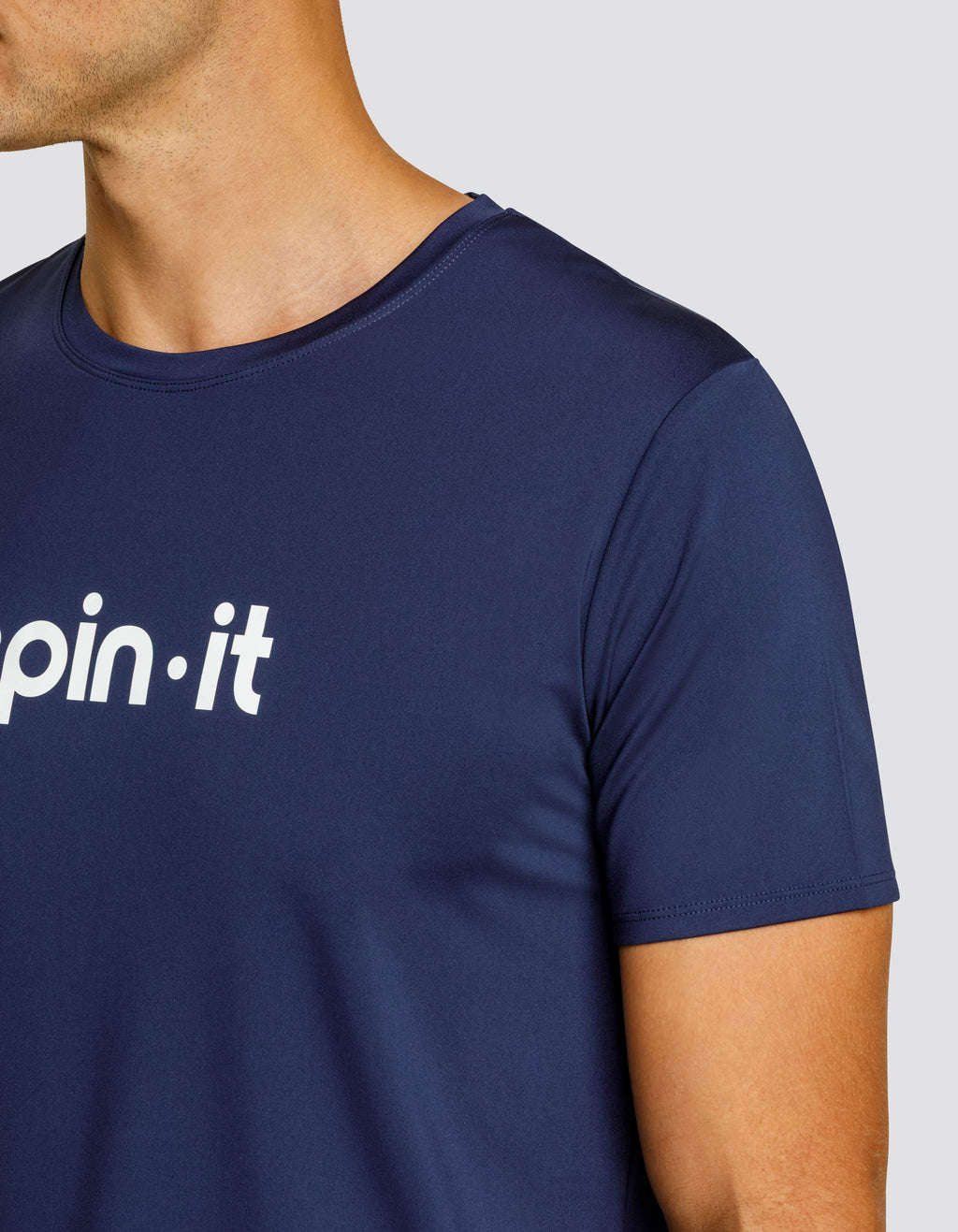 BEN SHORT SLEEVE TOP - NAVY BLUE