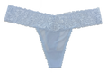 Mesh and Lace Classic Thong, XS-2X