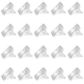 20Pcs Nail Tip Clips Quick Building Poly Gel UV LED Builder DIY Transparent Finger Tip Extension Tool