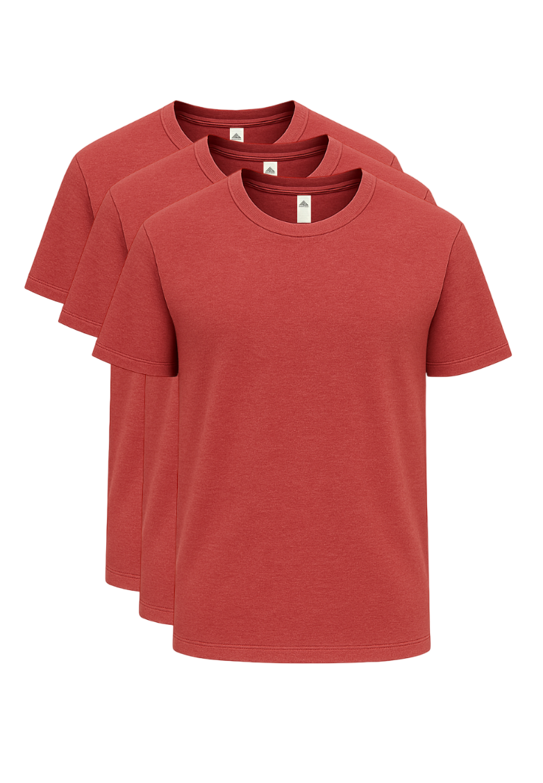 Blankify--3 pack Extra Soft Medium Weight Short Sleeve T-Shirts