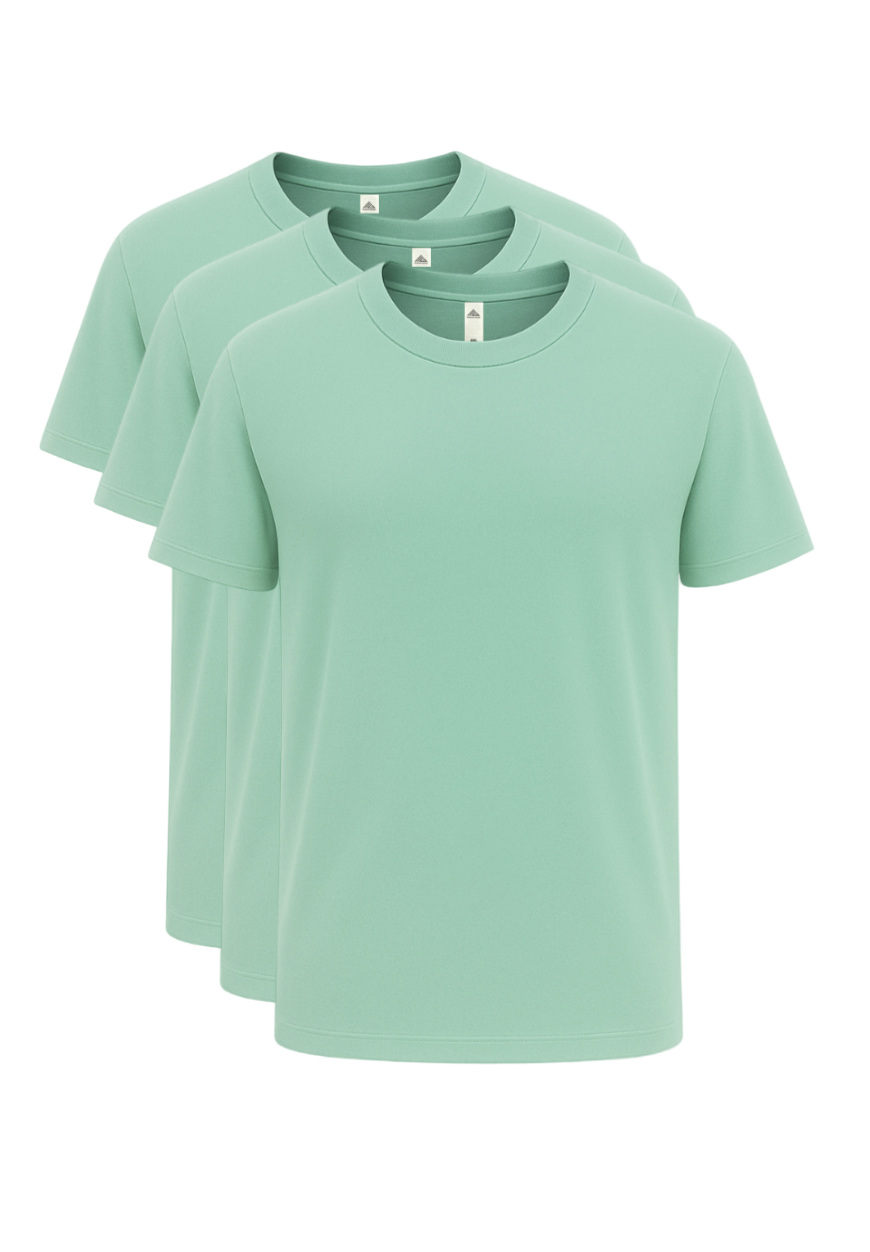 Blankify--3 pack Extra Soft Medium Weight Short Sleeve T-Shirts