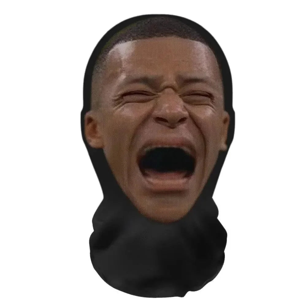 Realistic 3D Celebrity Face Mask | Full Face Nylon Cosplay Headgear for Halloween